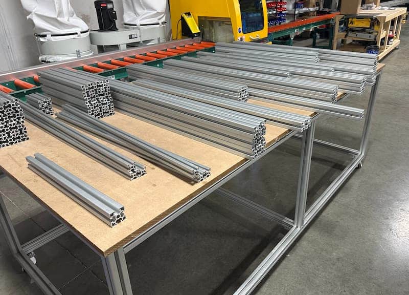 80/20 Aluminum Extrusions T-slot Building System